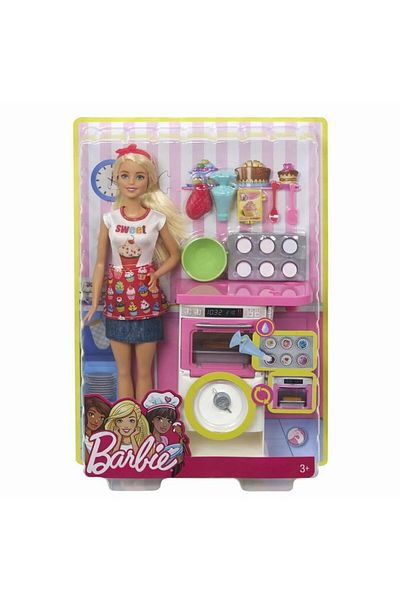 mattel Barbie Doll in the Kitchen