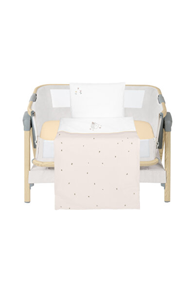 Kikka Boo Set lenjerie 5piese pentru patut 80x50cm KikkaBoo Mini cot Hedge-hugs