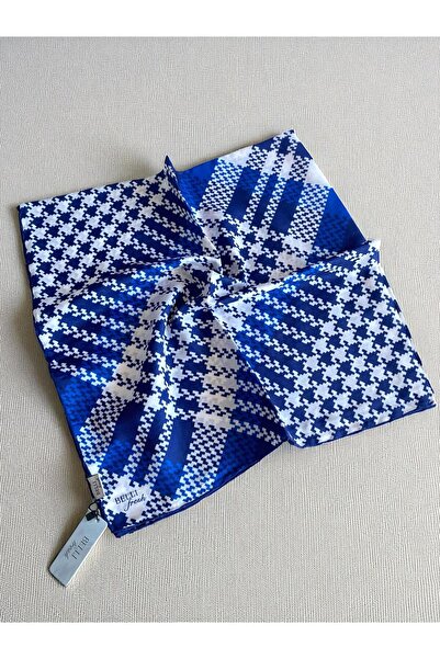 Belli Fresh Nova Scarf 1000-04 Blue Mixed Pattern 49775