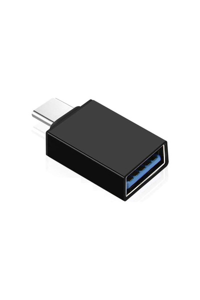 Qozie USB Type-C Erkek – USB 3.0 Dişi Dönüştürücü Adaptör | Hızlı Veri ve Şarj