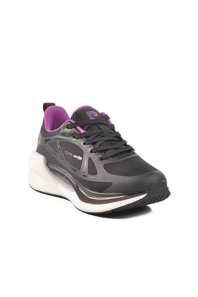 Pierre Cardin Black-White Breathable Lightweight Flexible Sports Shoes Pci-11352 g