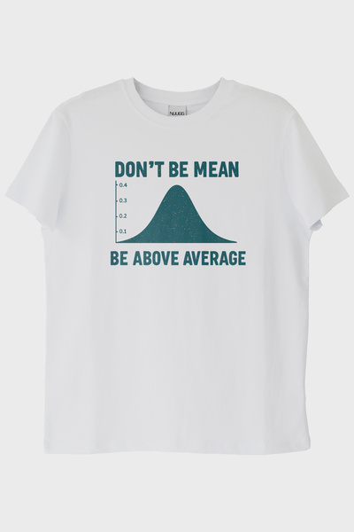 NUUGG لا تكن قاسيا تي شيرت أبيض