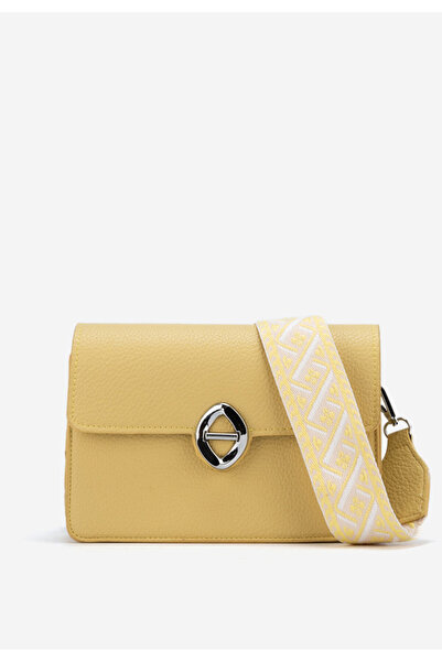 B T Shoes Žlutá ramenní kabelka Giselle