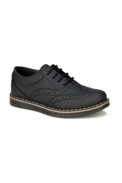 İmerShoes Boy's Black Navy Blue Daily Classic Shoes Circumcision
