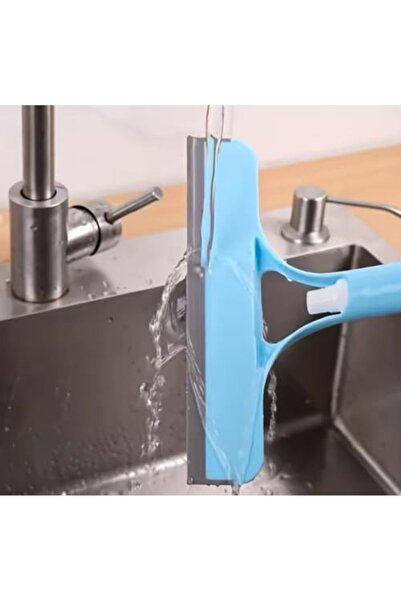 BLUE CORAL Household Multifunctional Glass Cleaning Tool With Watering Can 3-In-1 Mirrors Glass Scra