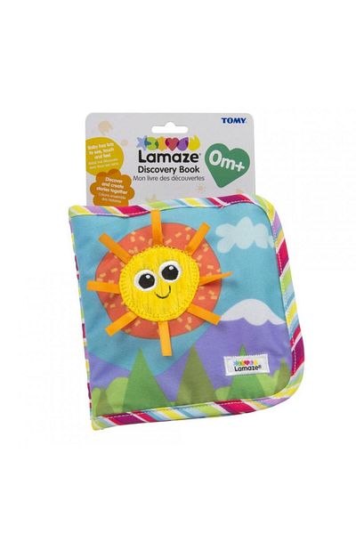 Tomy Baby Toy, Plush Book, Lamaze