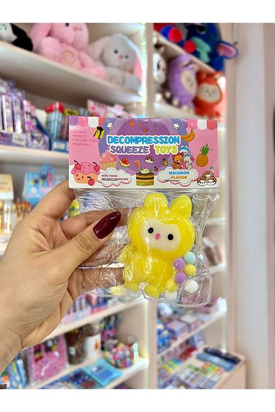 Wisevelya Yellow Labubu Sukushi
