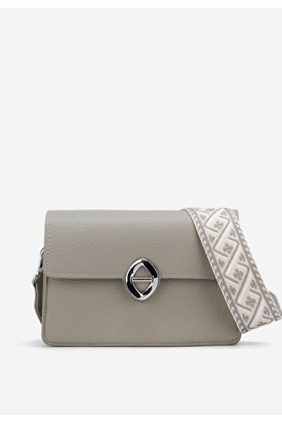 B T Shoes Τσάντα ωμου Giselle γκρι