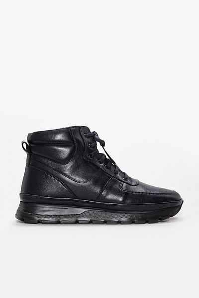 FAST STEP Genuine Leather Fur Men's Classic Boots 214Kma3252