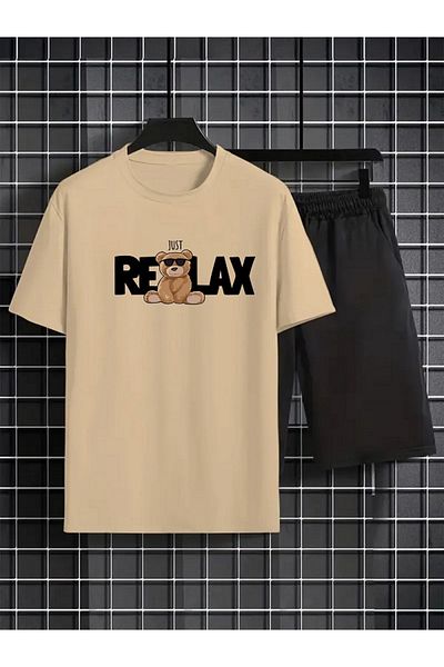 x-compass life Thsort Sort Suit Relax Printed Unisex