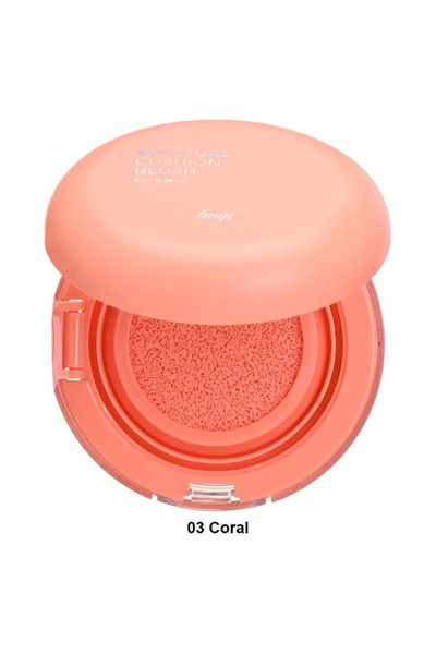 The Face Shop Moisture Cushion Blusher Cream Blush 03 Coral