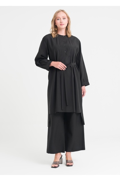 Armağan Asymmetrical Crew Neck Tunic