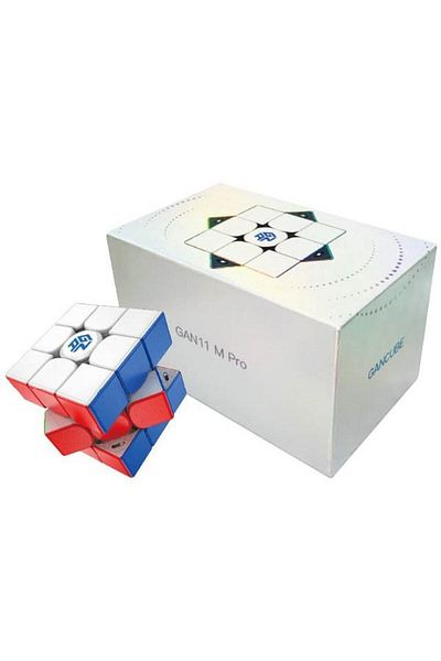 GAN Jucărie Rubik Cub - 11 M Pro Negru Mat