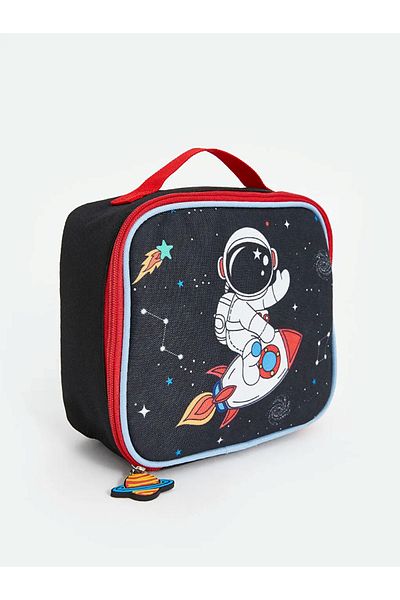LC Waikiki Lcw Accessories Astronaut Printed Thermal Insulated Boy's Lunch Box