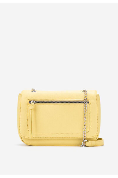 B T Shoes Žltá ramenná kabelka Daleyza