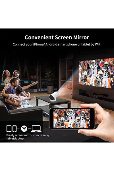 Salange SG300 1080P 1+8GB Android Akıllı Projeksiyon Cihazı