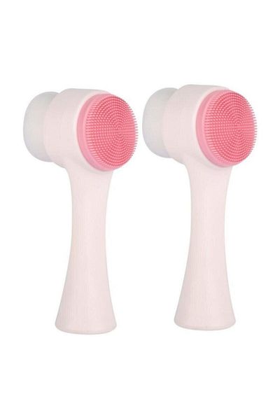 MİNGODAN Skin Cleansing Facial Cleansing Brush 2 Pieces