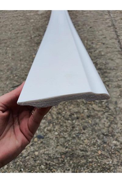 Q HOME DESİGN Duropolymer skirting board, D 302, 240 x 10 x 1.5 cm