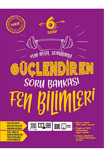 Efsane Yayınları 6.Sınıf Ankara Güçlendiren Matematik + Türkçe + Fen + Sosyal Din İngilizce Soru Bankaları / 7 KİTAP