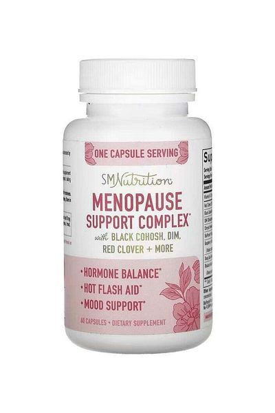 SMNutrition SM Nutrition Support Compound for Women, Hormone Regulation, Water Balance and Mood, 60 Ca