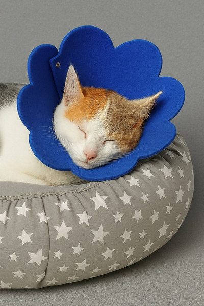 razar Keçe Kedi Köpek Yakalığı / Elizabet / Boyunluk / Ultra Hafif Yakalık