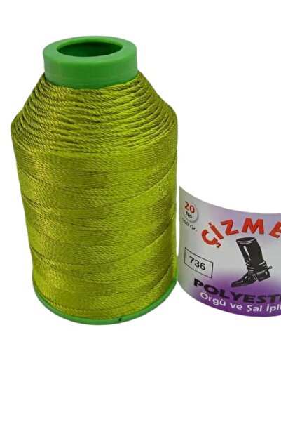 çizmeli Polyester Knitting and Shawl Yarn Color No:736