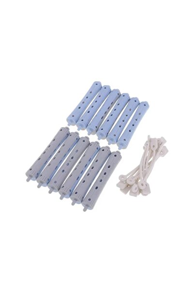 Viva Professional Plastic Rollers for Hair Curling 12 pcs (PC 952)
