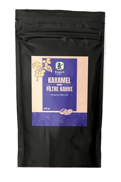 Bongardi Coffee Caramel Flavored Ground Filter Coffee 200g (Ground)