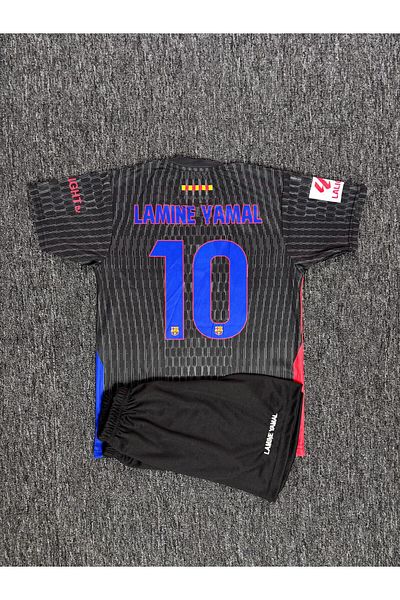formenza Lamineyamal10 Barça Black Shorts Kids T-Shirt