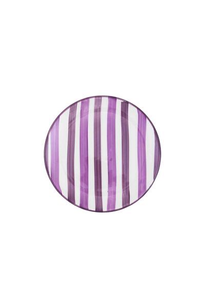 The Mia Joy Cake Plate Set of 6 Purple 19 cm