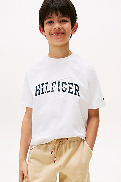 Tommy Hilfiger TRICOU CU GRAFICE MIXT SS