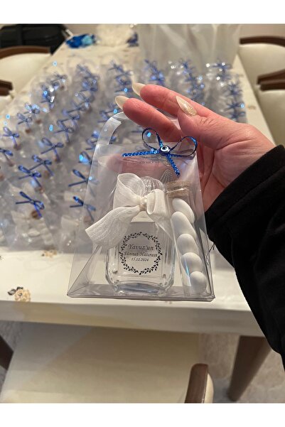 Hürrem Söz,Nişan,Nikah,Bebek,Sünnet hediyelik şeffaf çantalı drajeli kolonya ...