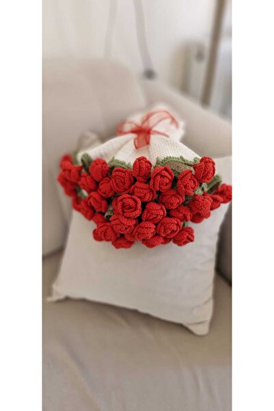 Merveyyyra Rose Bouquet Blanket Roses Layered and Plump 100cm