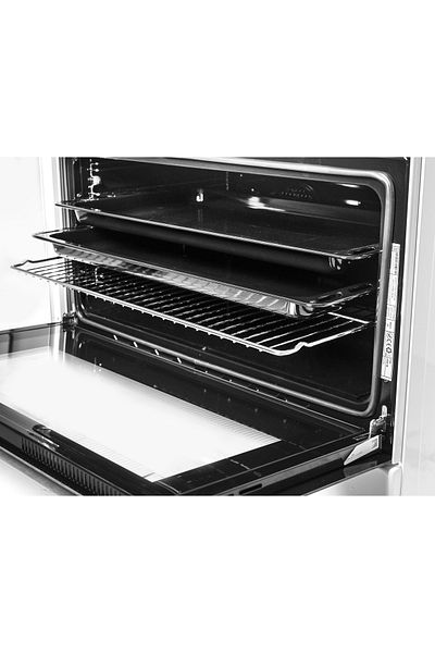 GL GENERAL 90x60cm 4 Gaz 2 Electrical Cooking Range, Auto Burn, Total Safety, Oven Grill & fan