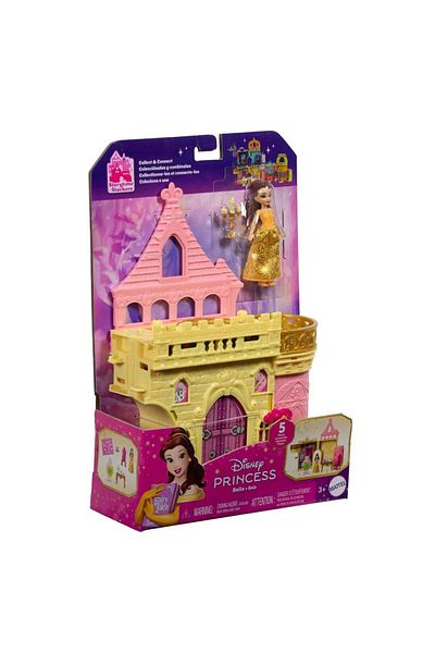 mattel Princess Belle's Castle Playset with Belle Doll
