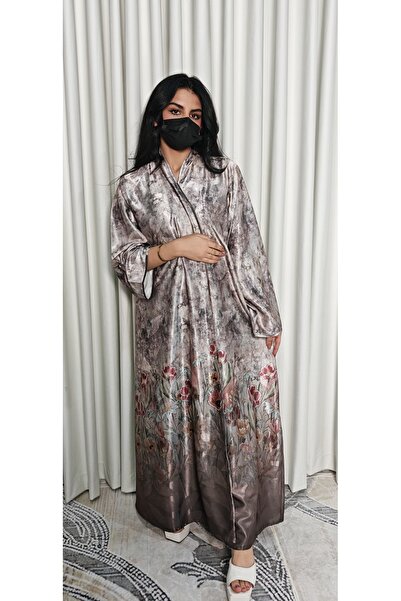 Elegance and beauty عباية قماش صيفي حرير مشجر