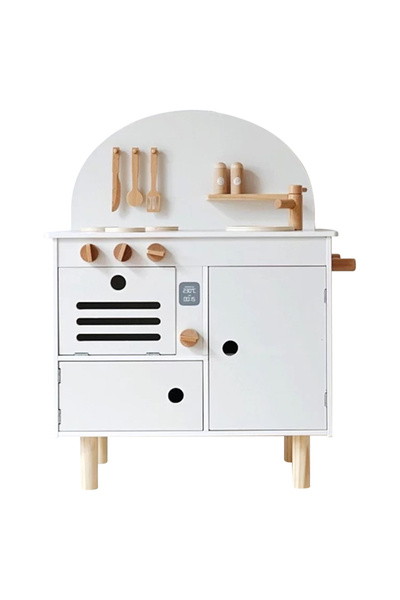 Woody Buddy - Vintage Kitchen - White