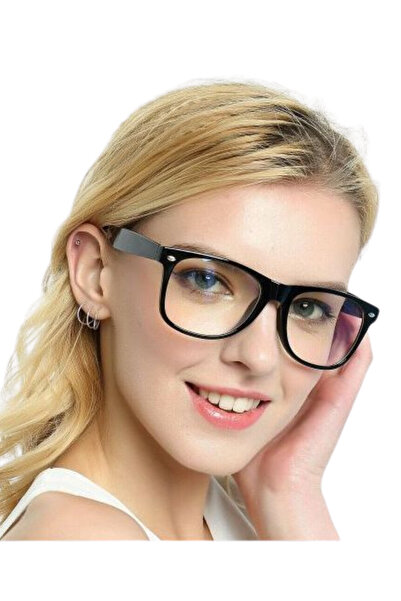 ModaLand Kadın Erkek Unisex Mavi Işık Korumalı Uv 400 Leopar Desenli & Siyah 3'lü Fırsat Set