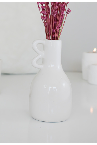 LALEZEN HOME Butterfly Model Ceramic Vase