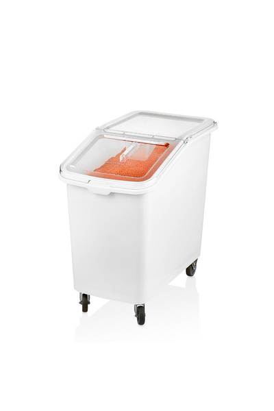 BesaEndüstriyel World Plas 100 Litre Un Arabası Ve Erzak Konteyneri