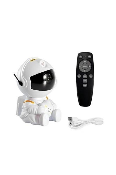 Mixbo Proiector LED Mixbo, Astronaut cu chitara, telecomanda, incarcare prin USB, functii diferite lumini,