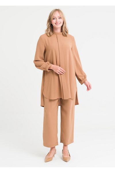 Armağan Judge Collar Asymmetrical Tunic