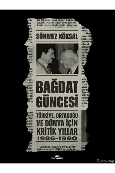 Kronik Kitap Sönmez Köksal  Bağdat Güncesi