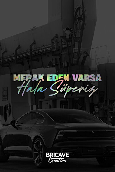 Bricave Merak Eden Varsa Hala Süperiz JDM Araba Motosiklet Cam Etiket Sticker...