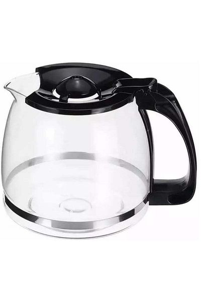 DLC Coffee Machine Jug, 1200ml Capacity, Black