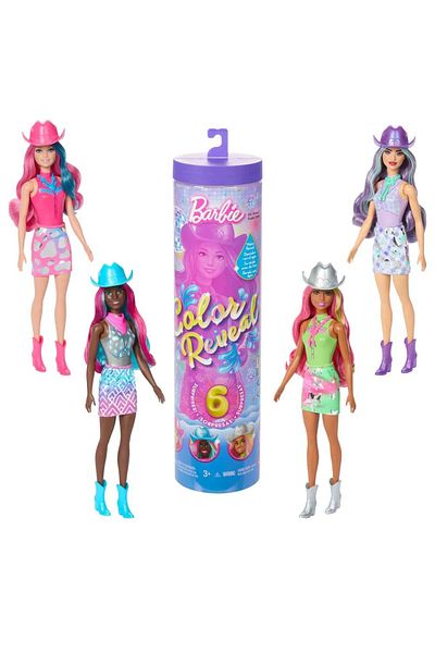 mattel Barbie Color Reveal Disco Star Doll