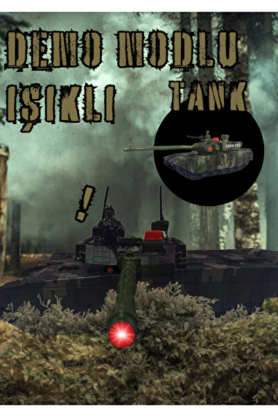 Boratila Toys 27Mhz Işıklı Sesli Uzaktan Kumandalı Tank Oyuncak