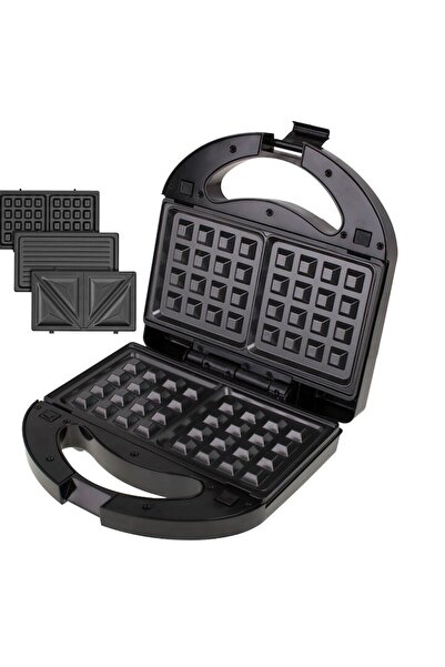 MESKO Aparat de făcut sandvișuri MMS3045 3 în 1