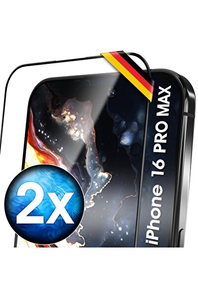 OEM Προστατευτικό γυαλί οθόνης iPhone 16 Pro Max 6.9 " σετ 2 τεμαχίων