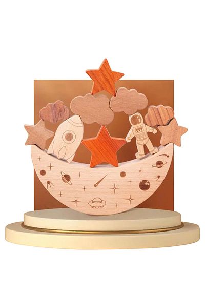 Woody Buddy - Space Stacker Set